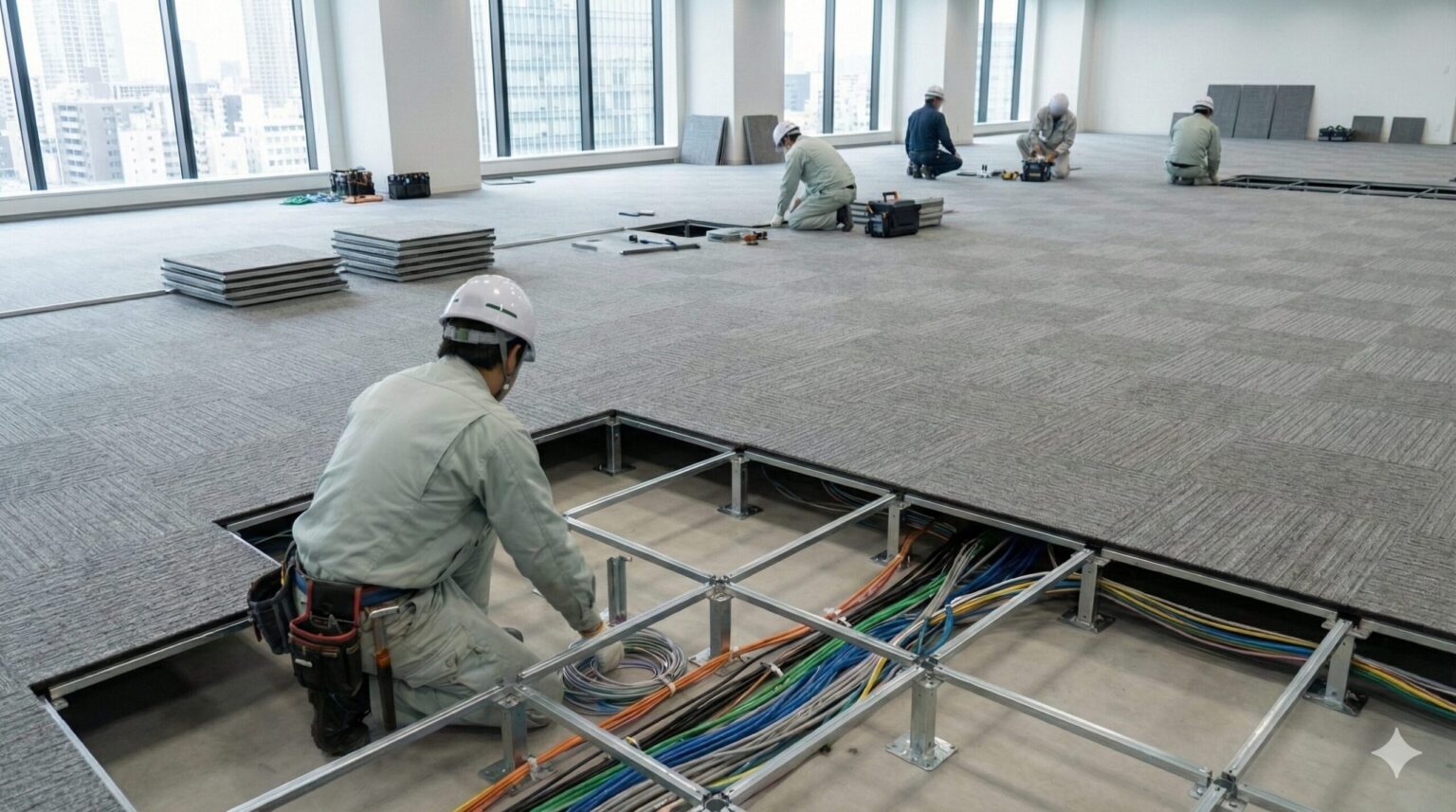 内装工事の仕事の流れ