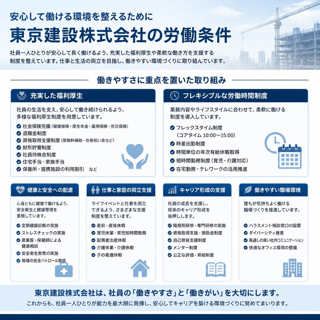 快適な労働条件の整備