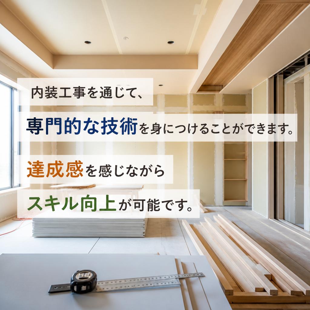 手に職をつけるチャンス