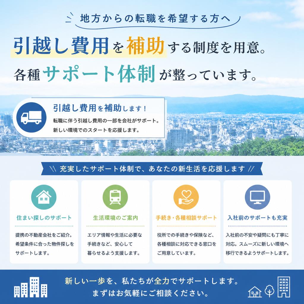 転職支援＆Iターン転職のサポート