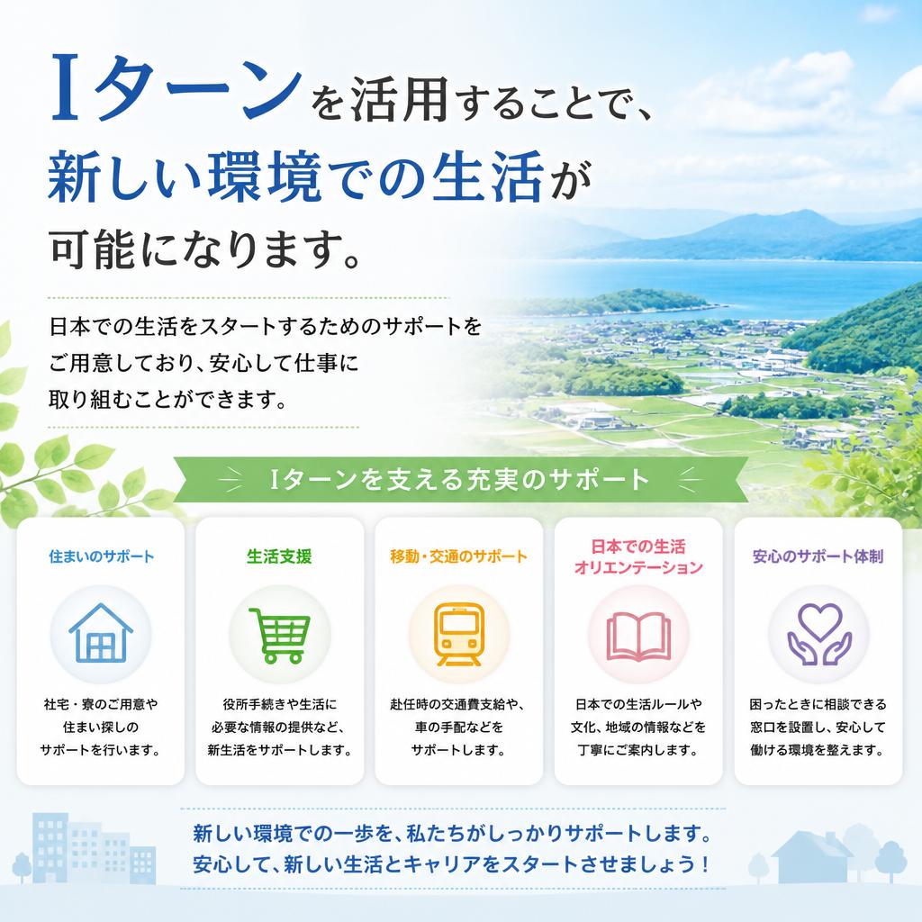 Iターン制度のご紹介
