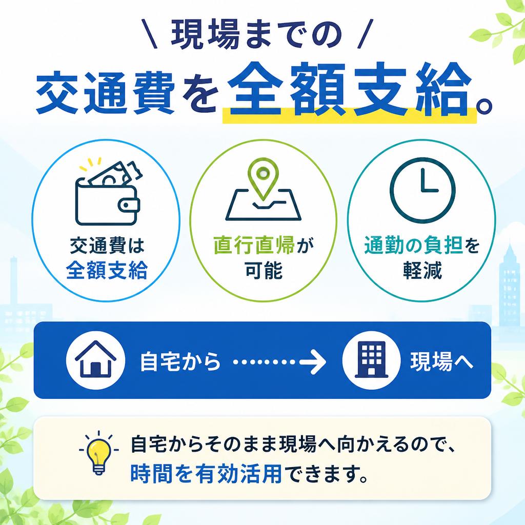 3. 交通費支給制度