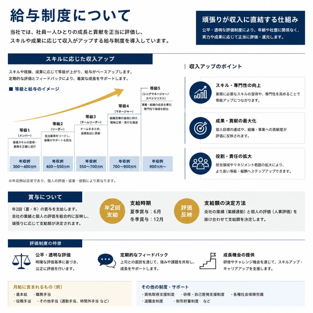 安定した収入を得るための制度