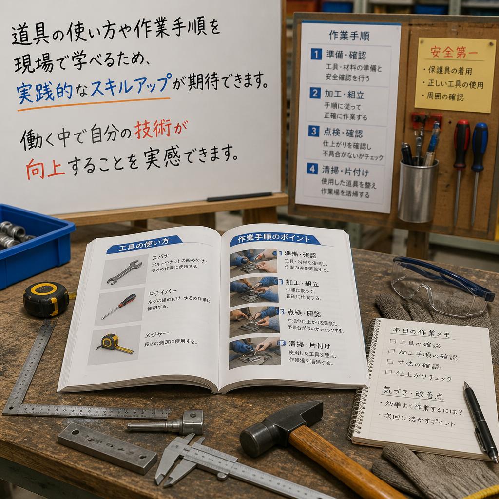 スキルアップのサポート