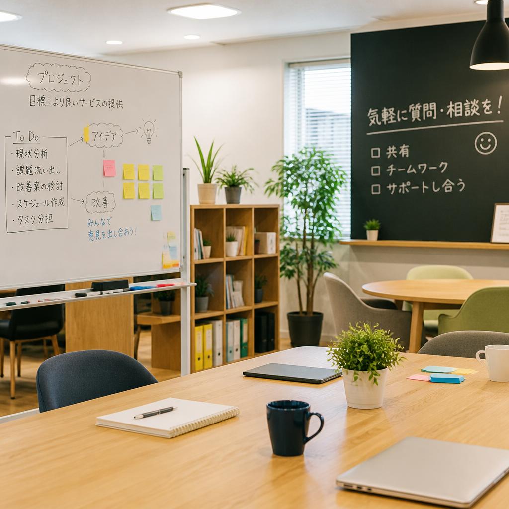 フラットな職場環境で働きやすさ抜群！