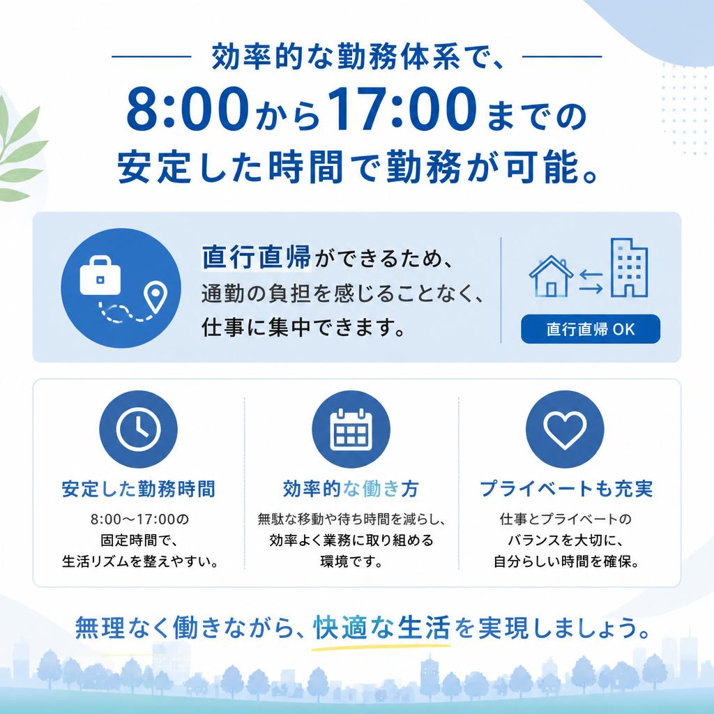 働きやすい環境