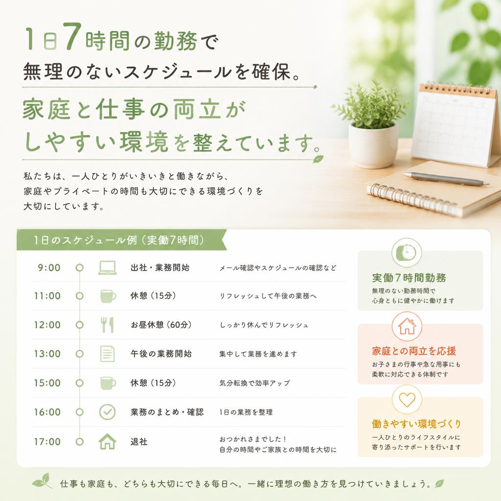 仕事と生活のバランスを重視