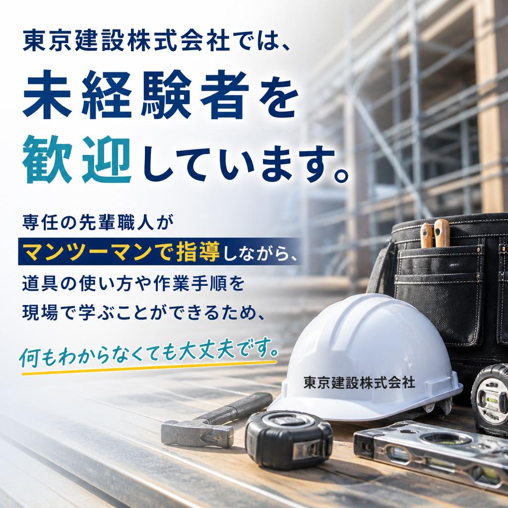 未経験からでも安心！