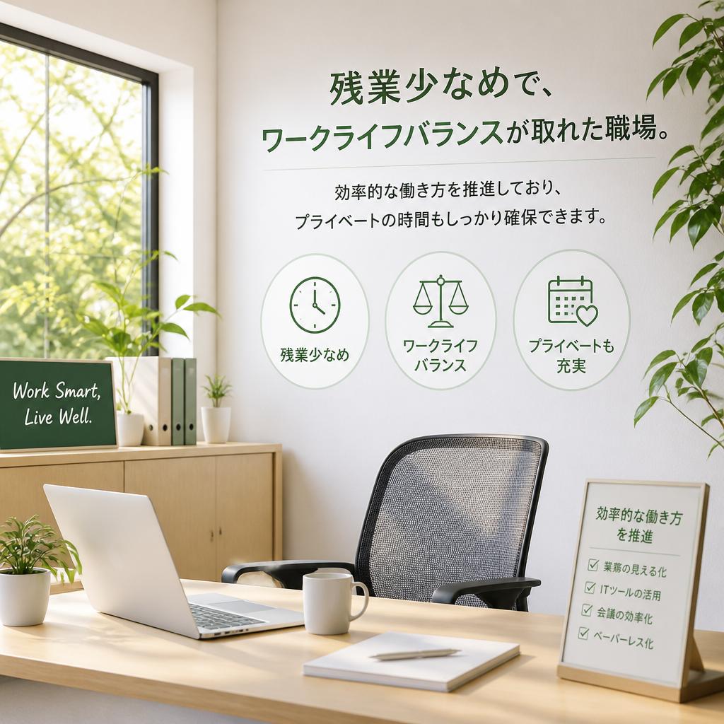 安心の働きやすさ
