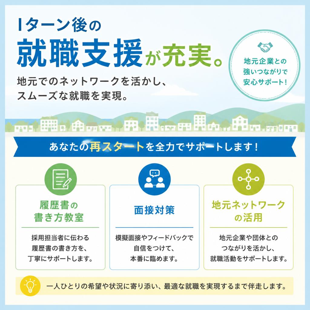 就職支援で安心スタート