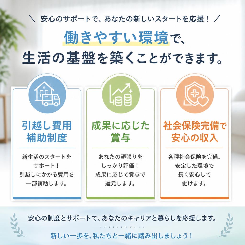 資金面のサポート