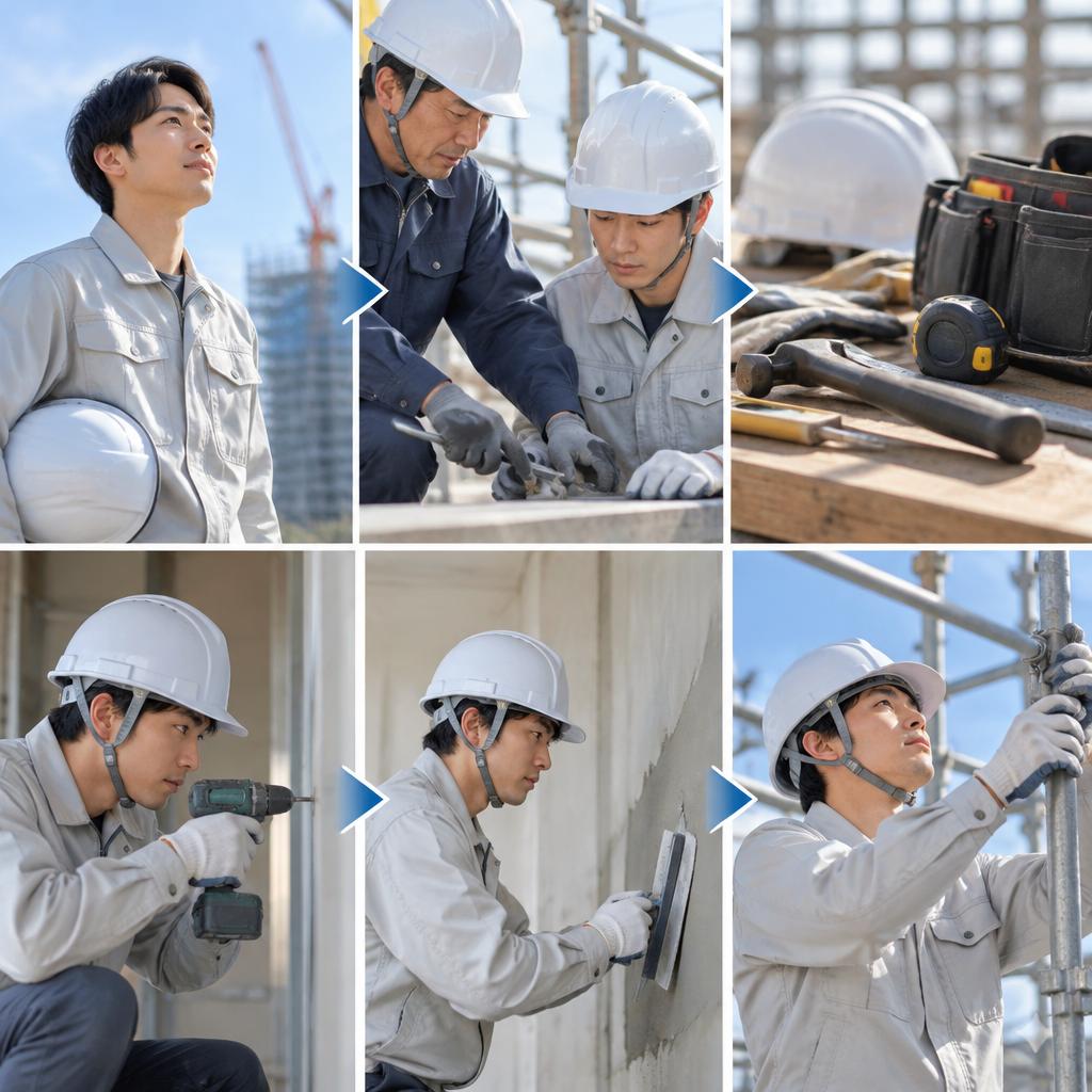 未経験からでも、一つずつ職人の技が身につく