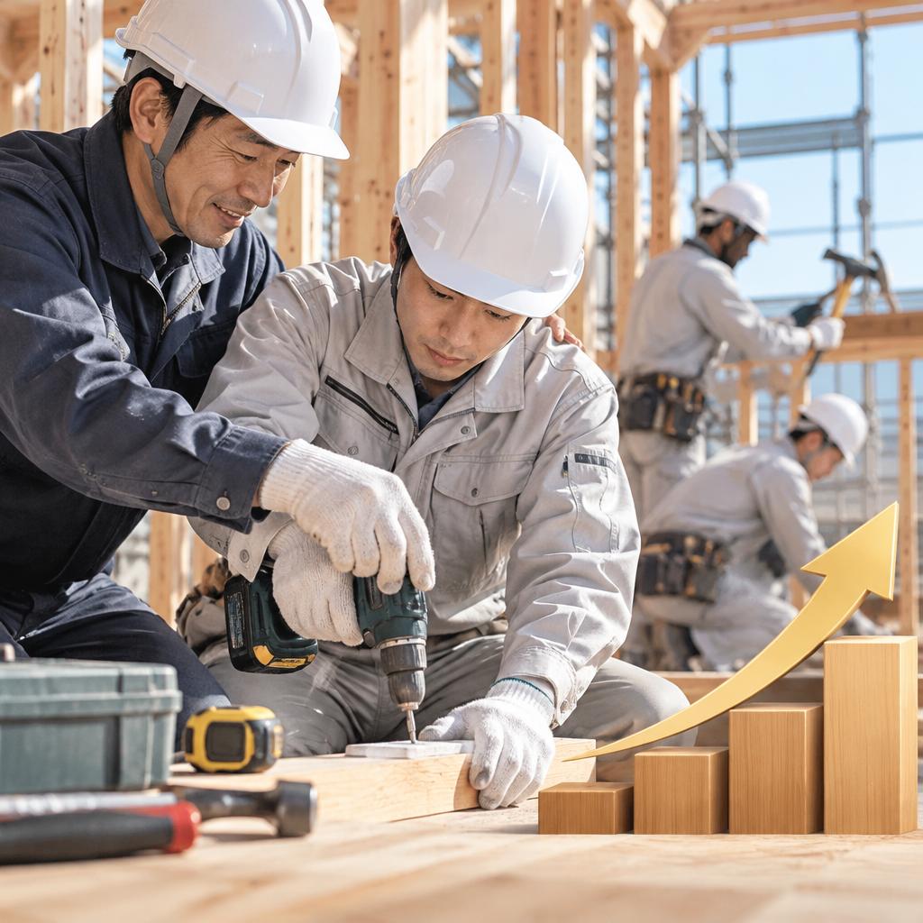 未経験から職人へ。現場で身につく実践的な技術