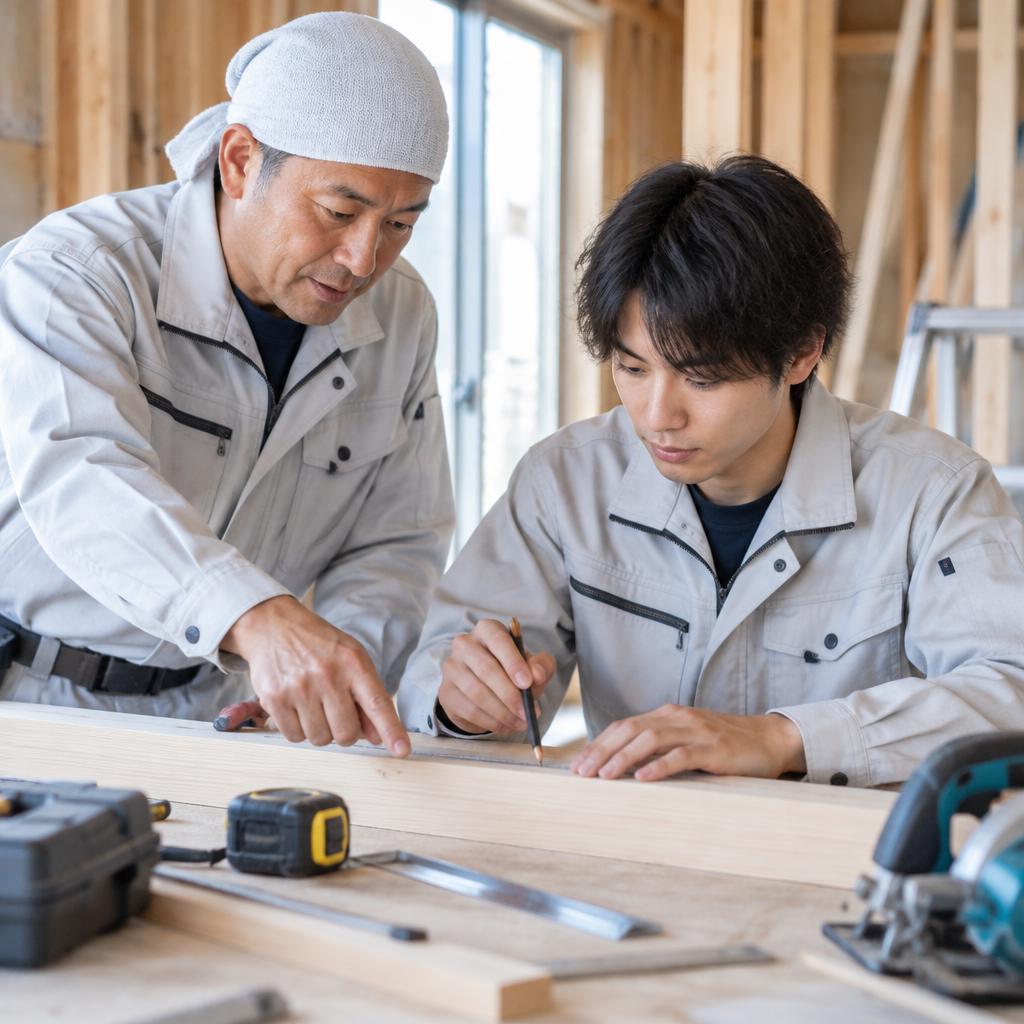 道具の使い方から現場で習得。手を動かしながら技術が身につく